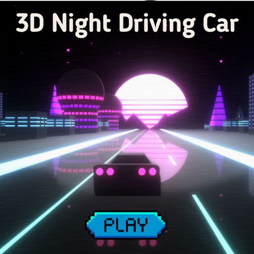 3D Night Driving Car